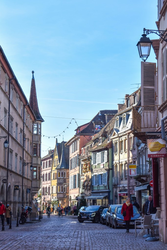 ruelle de colmar à Noël