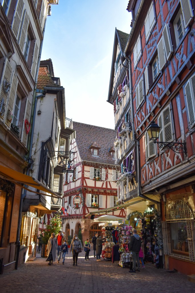 ruelle de colmar à Noël
