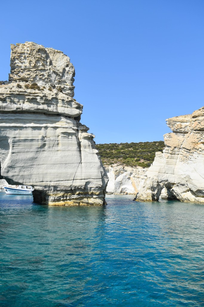 croisière en voilier à Kleftiko sur l'île de Milos