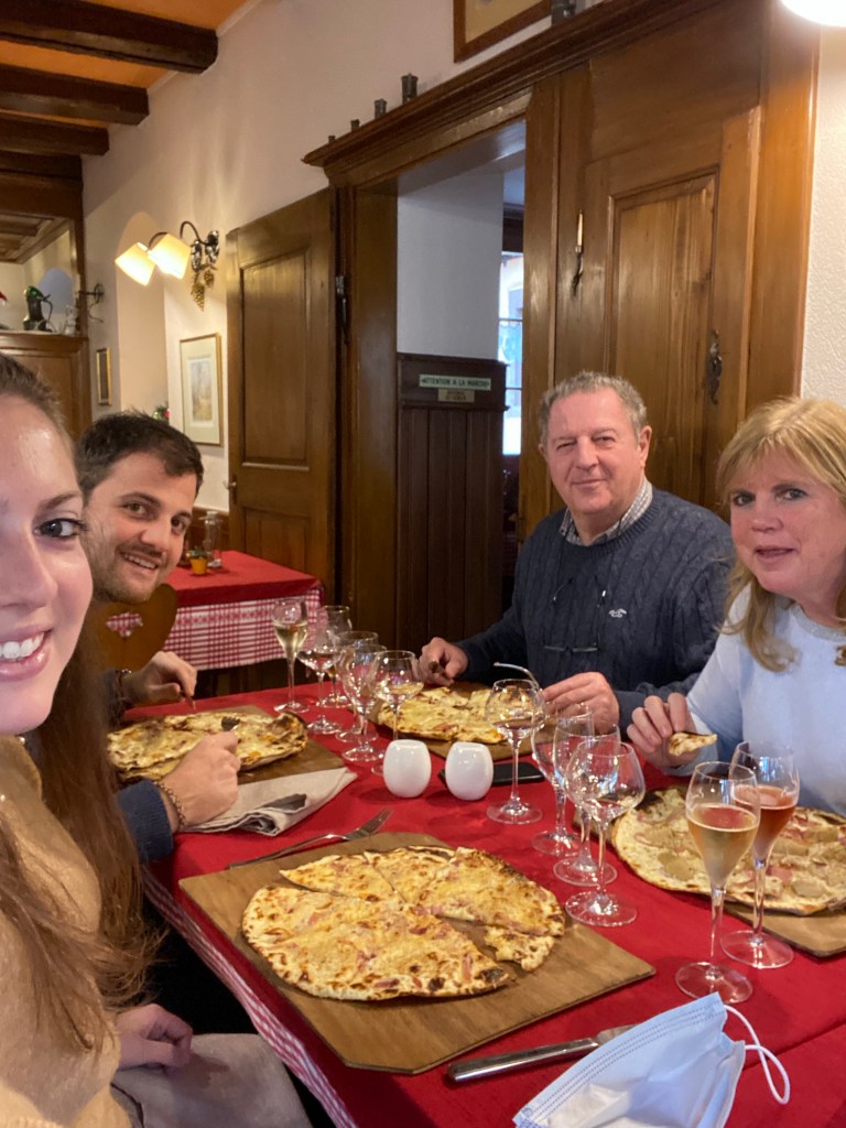 Flemmekueche au Raisin d'Or à Mittelbergheim