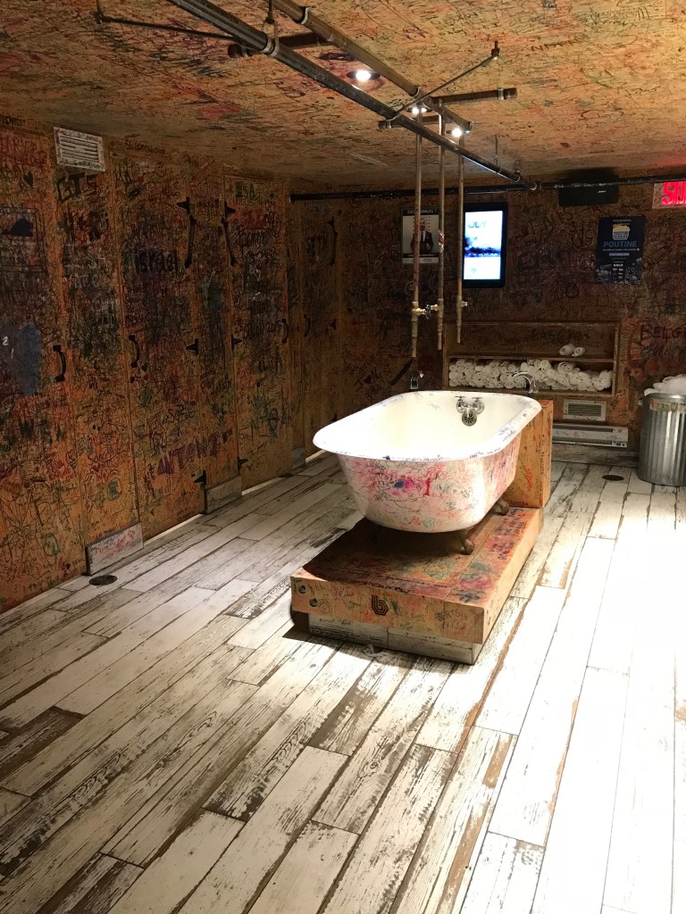 Toilettes de la bûche