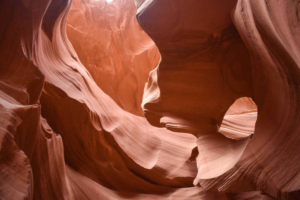 Antelope Canyon à Page dans l'Ouest américain