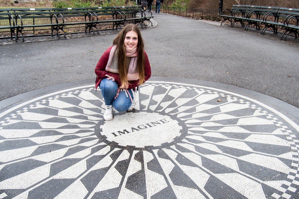 Memorial Imagine de John Lennon dans Central Park