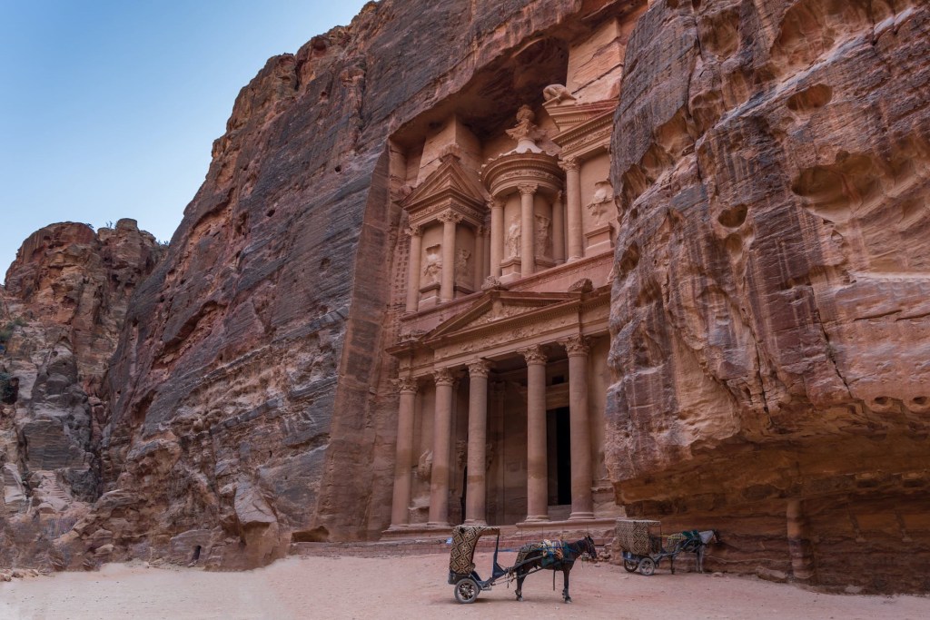 Petra en Jordanie