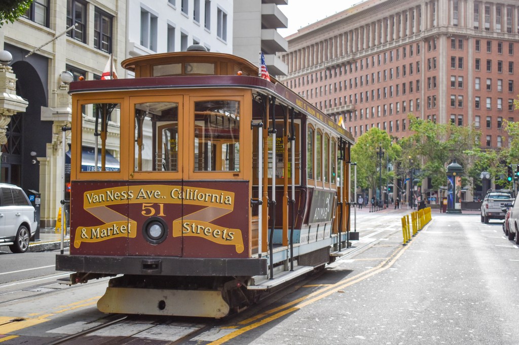 cable car à san francisco