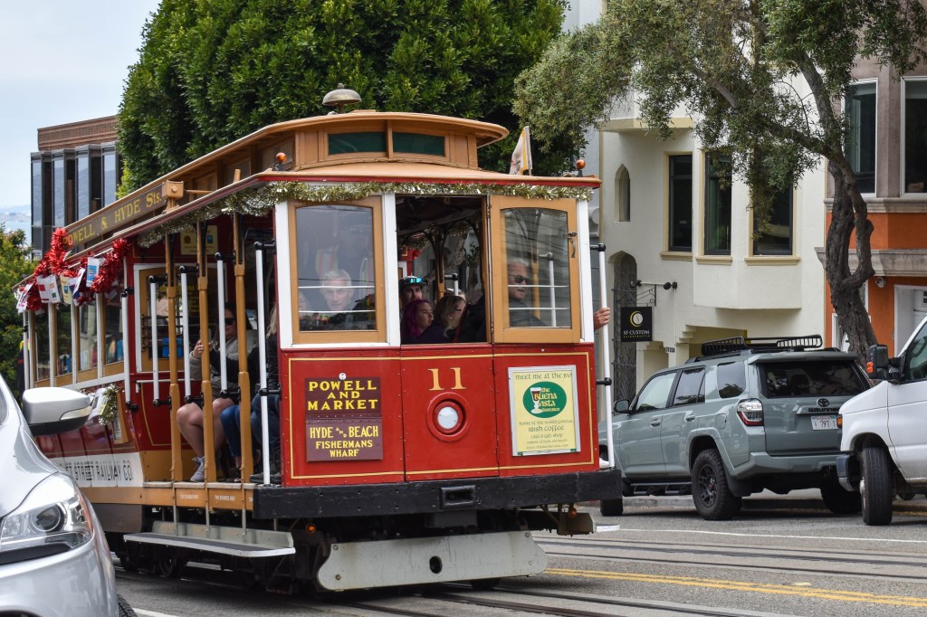 cable car à san francisco