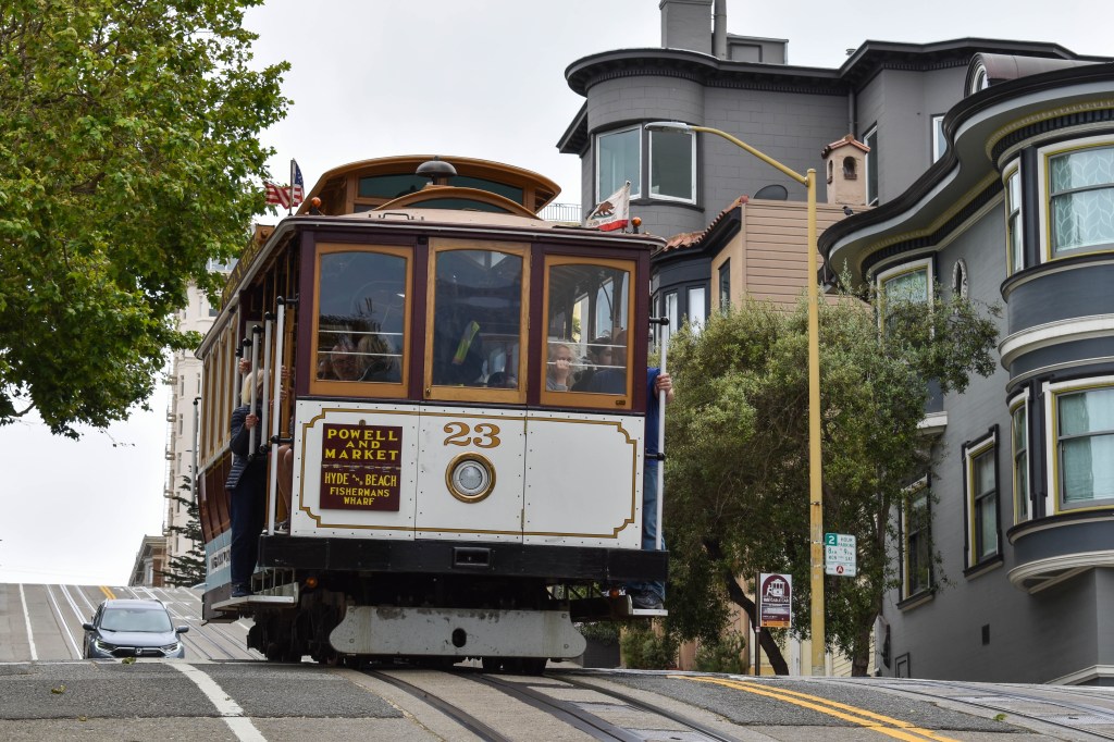 cable car à san francisco