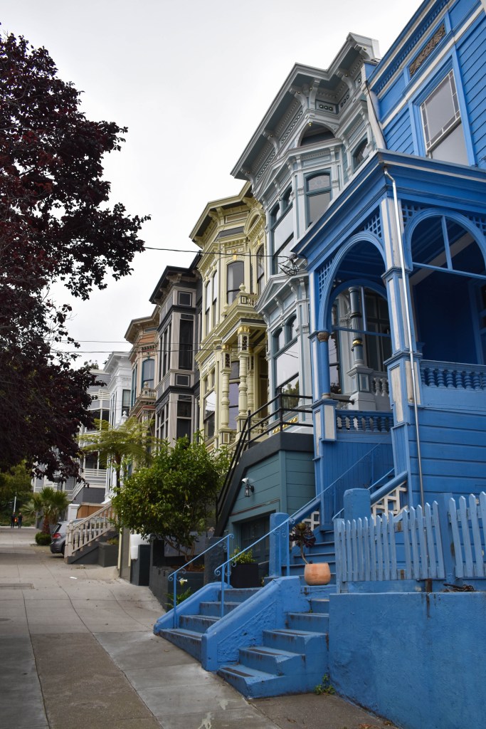 maisons victorienne au quartier haight ashbury de san francisco