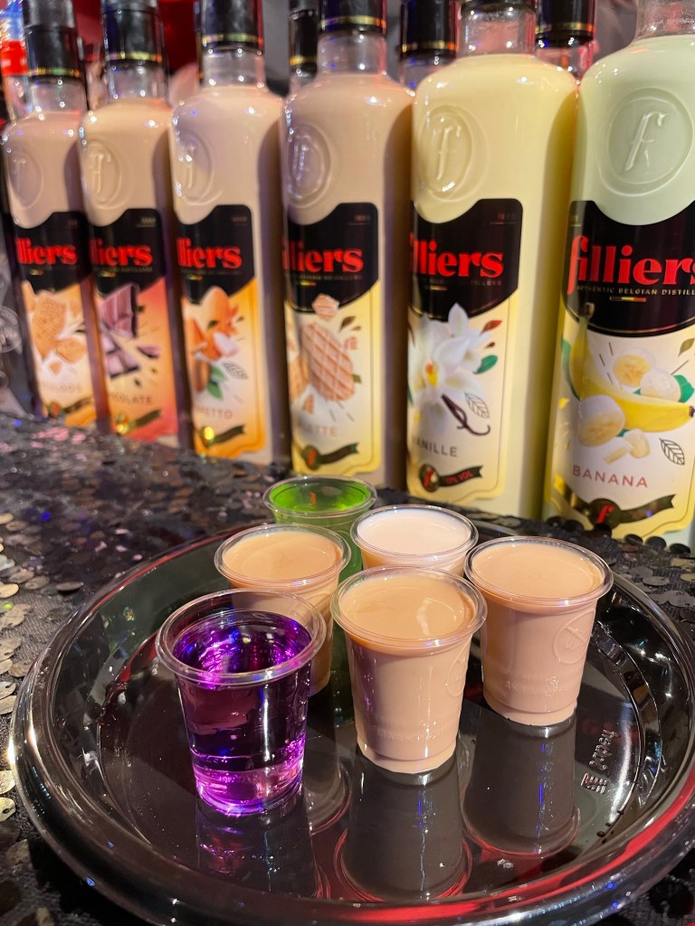 peckets de genièvre au marché de noël de Bruxelles