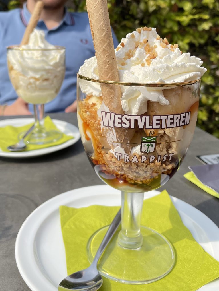 glace à la bière Westvleteren