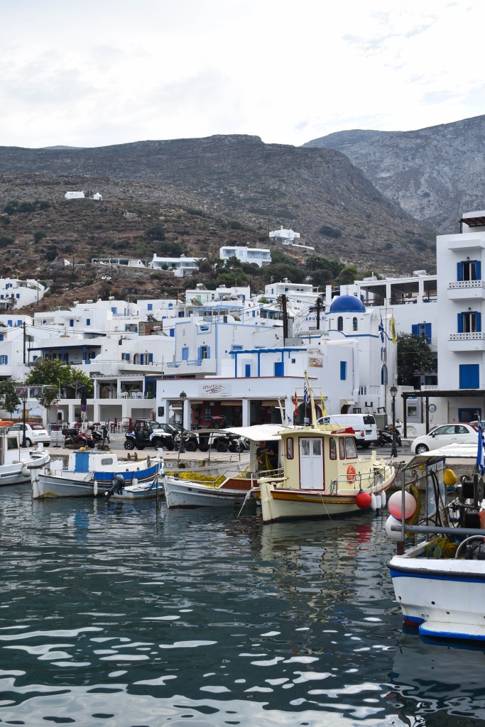 ville portuaire d'Aegiali