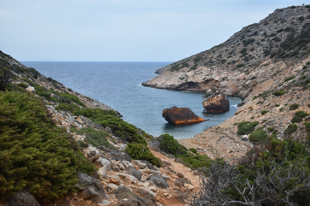 bateau Olympia échoué