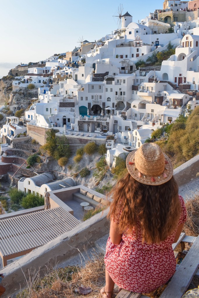 Coucher du soleil à Oia