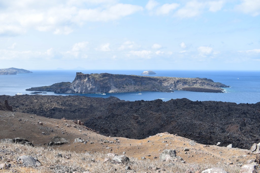 Volcan de Santorin Nea Kameni
