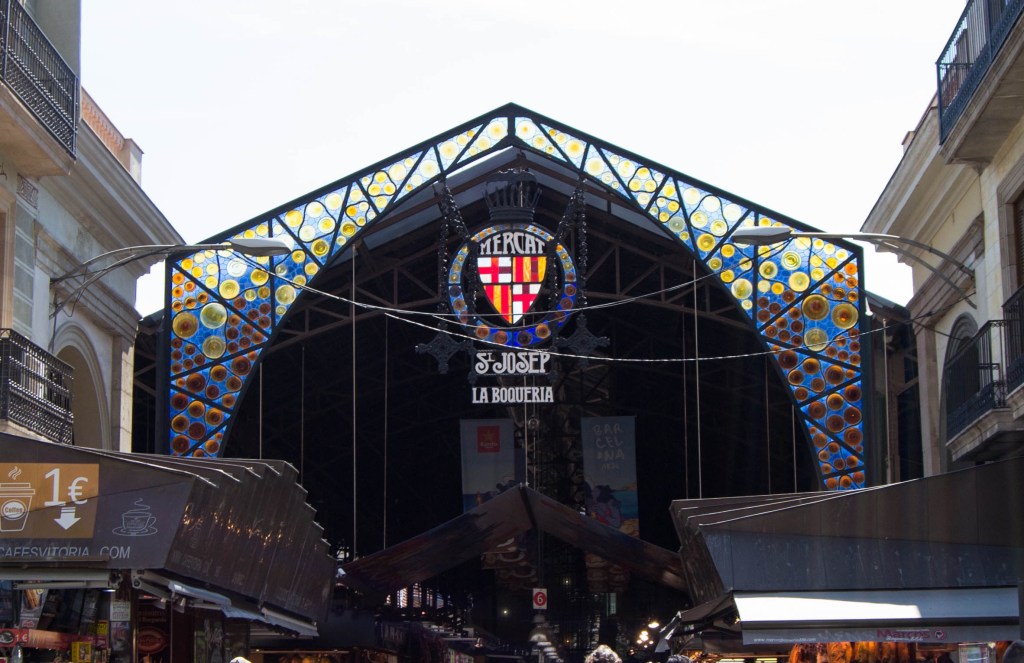 marché couvert la boqueria
