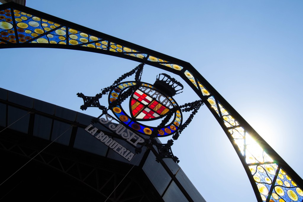 marché couvert la boqueria