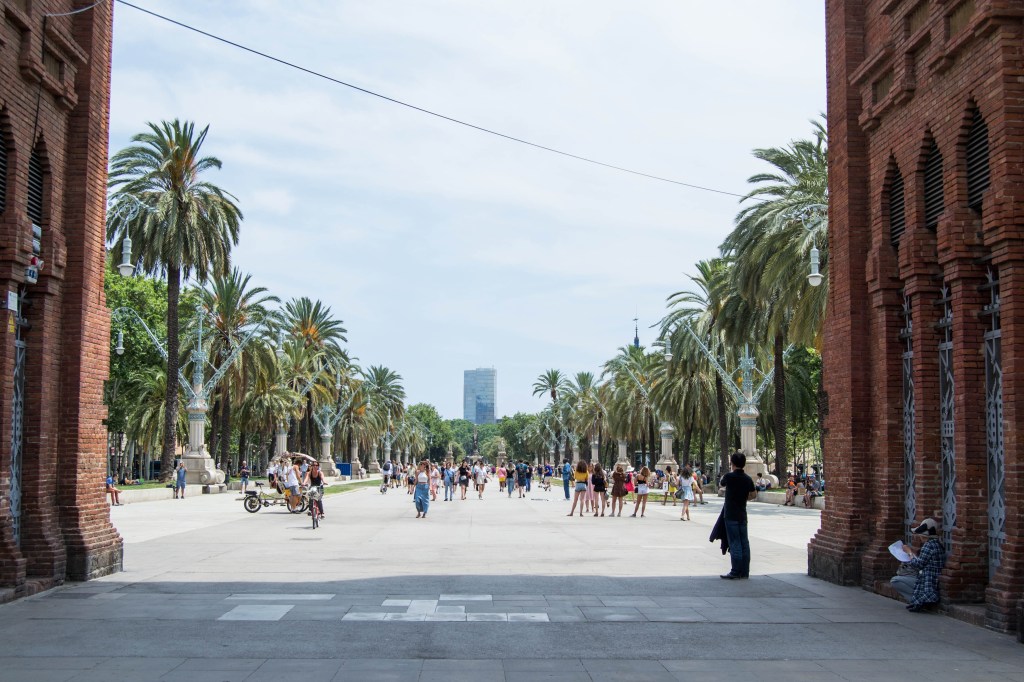 arc de triomphe de Barcelone
