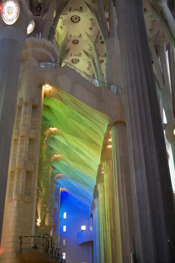 Intérieur de la Sagrada familia