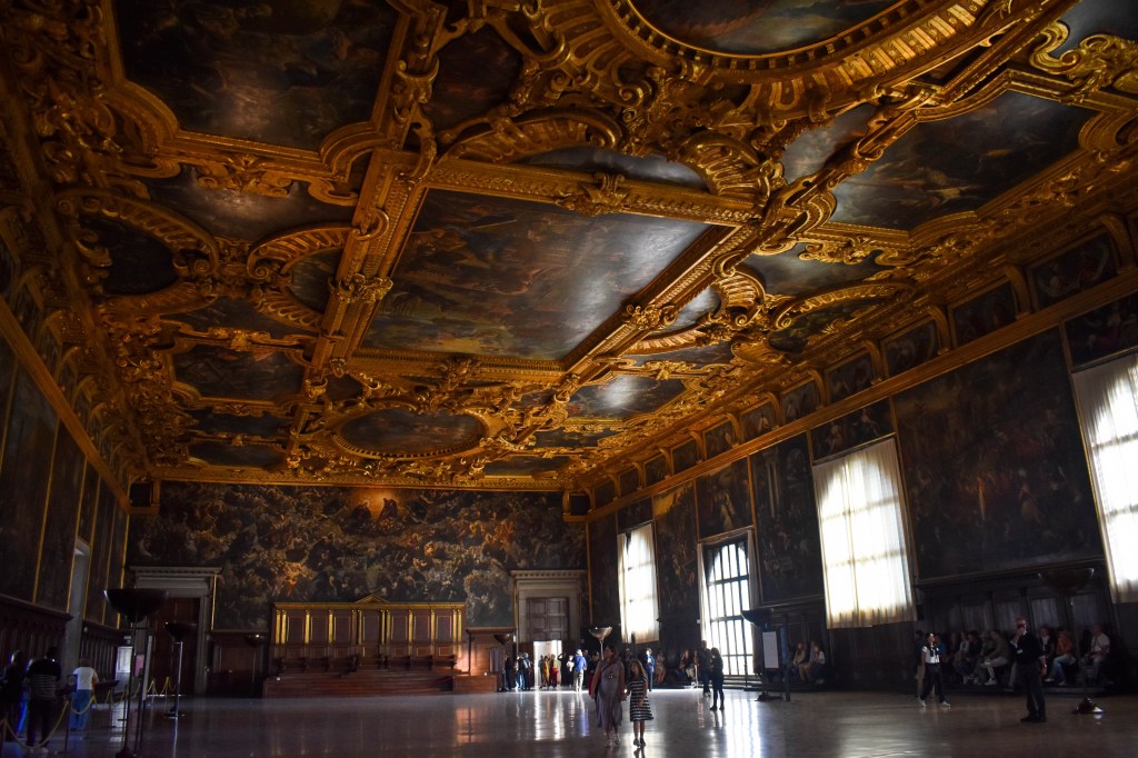 Chambre du grand conseil palais des doges