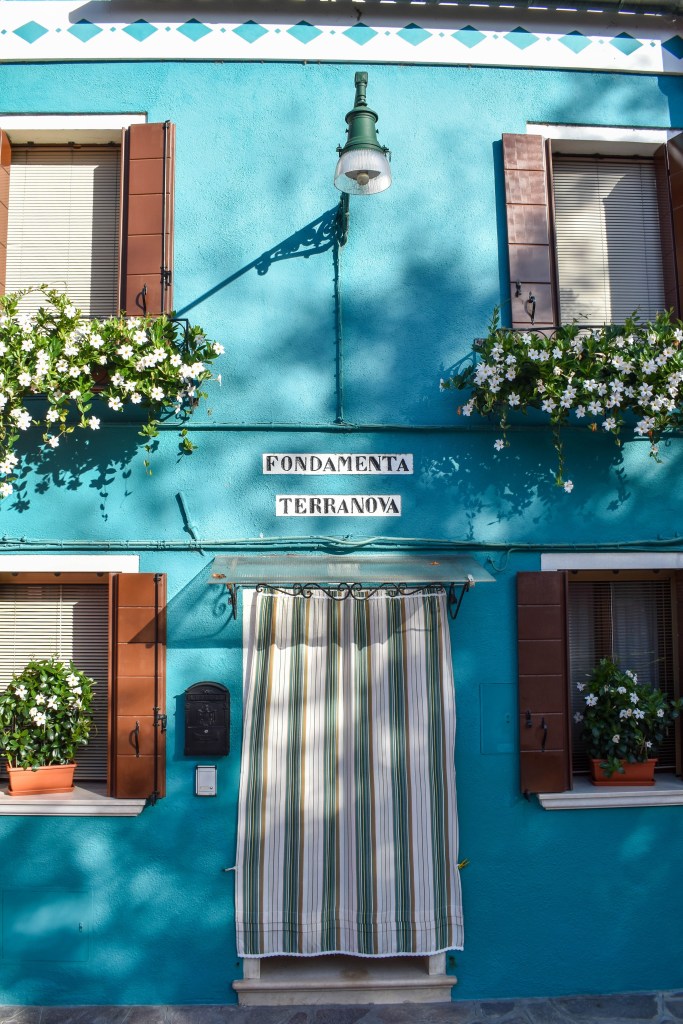 Maison turquoise burano