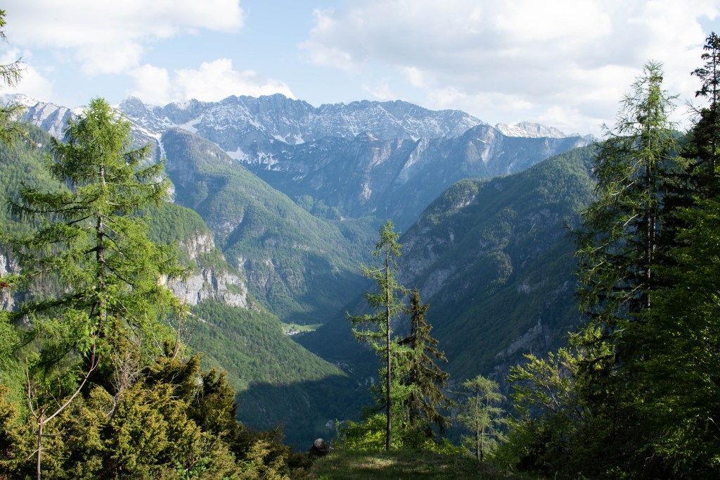 col Vrsic pass montagnes slovènes