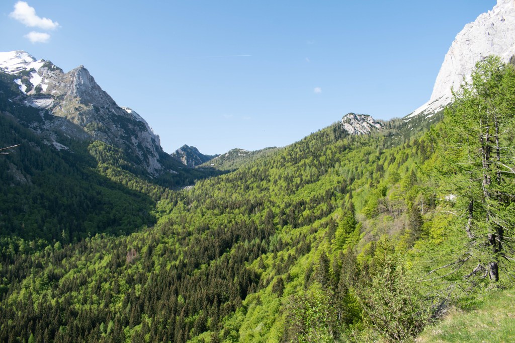 col Vrsic pass montagnes slovènes